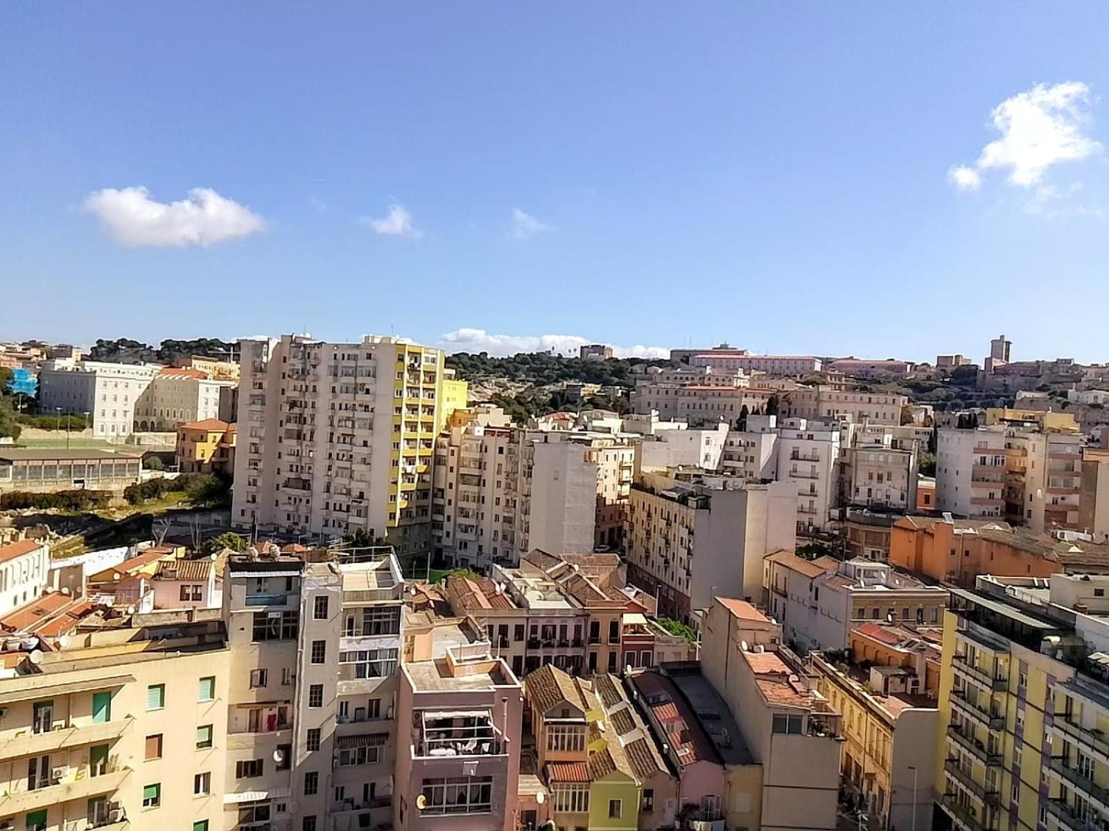 Appartamento Panoramico Cagliari, I Tre Grilli, Centro ภายนอก รูปภาพ